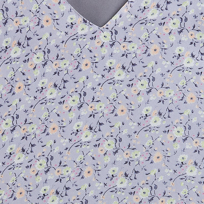 Kids Top with V neck Floral Pattern
