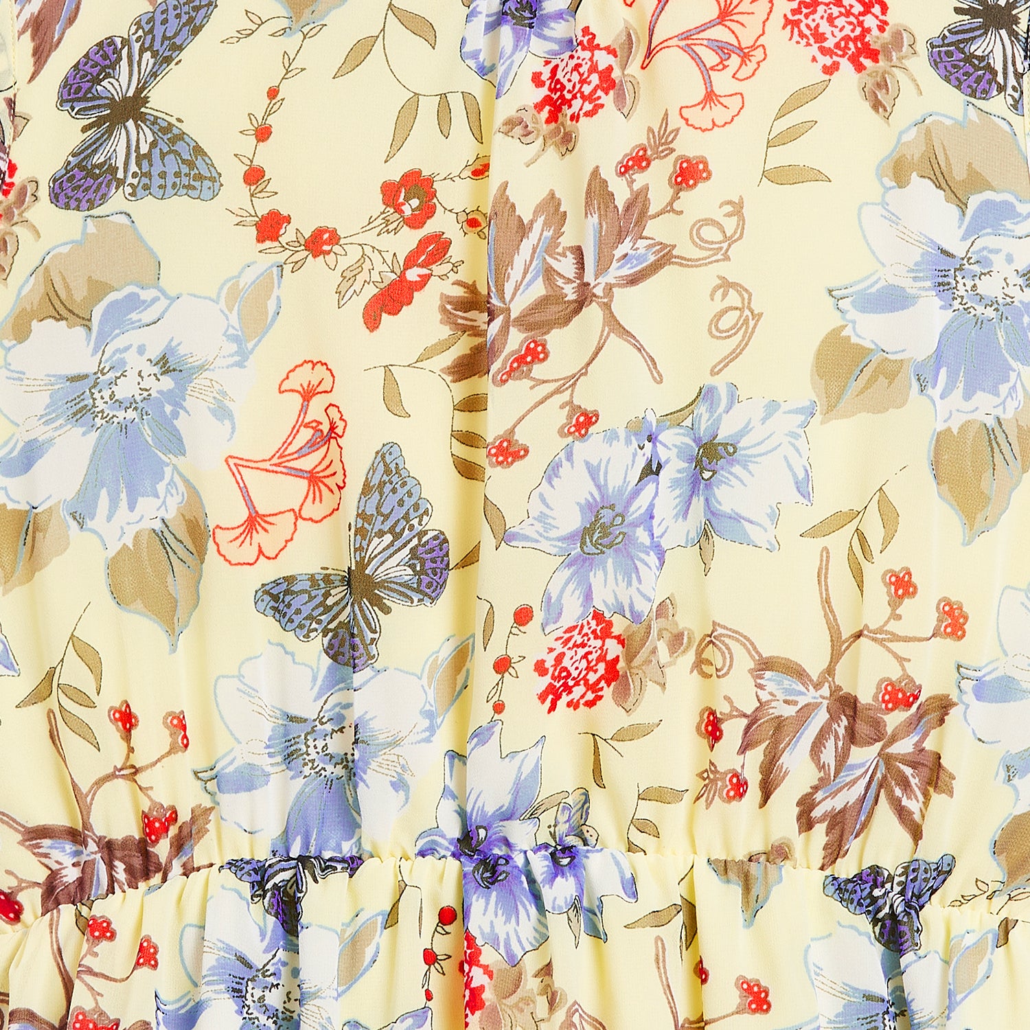 Kids Pink Designer Dress with Floral Pattern