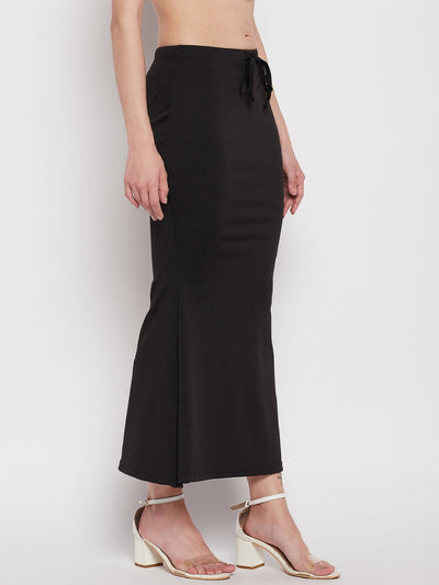 Black Petticoat Saree Shapewear Inskirt