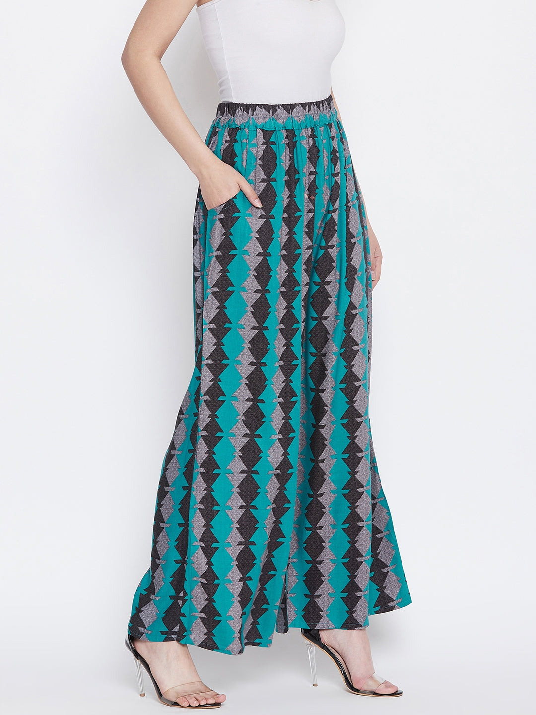 Boho Printed Palazzo