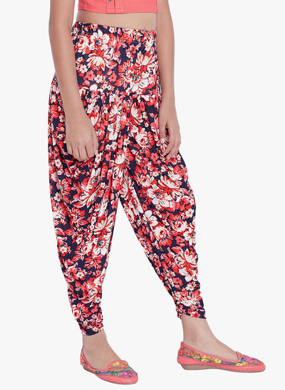 Floral Printed Dhoti 38