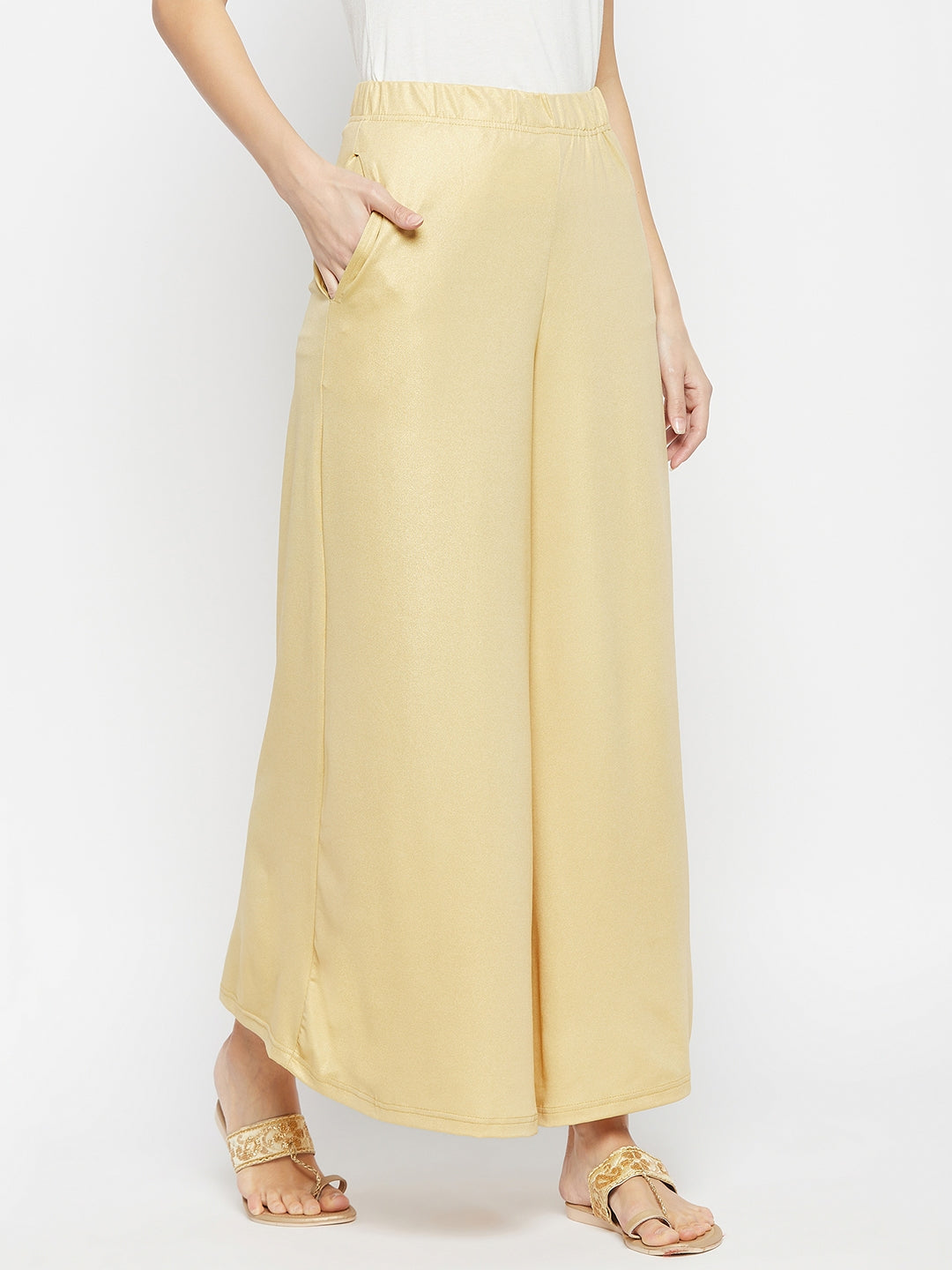 Medium Gold Shimmer Palazzo