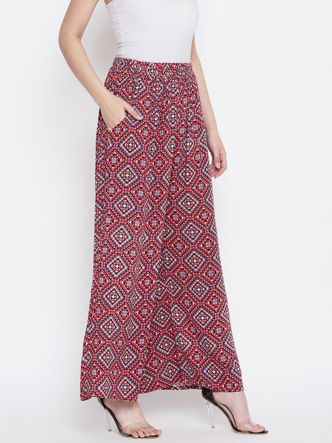 Geometric Printed Palazzo