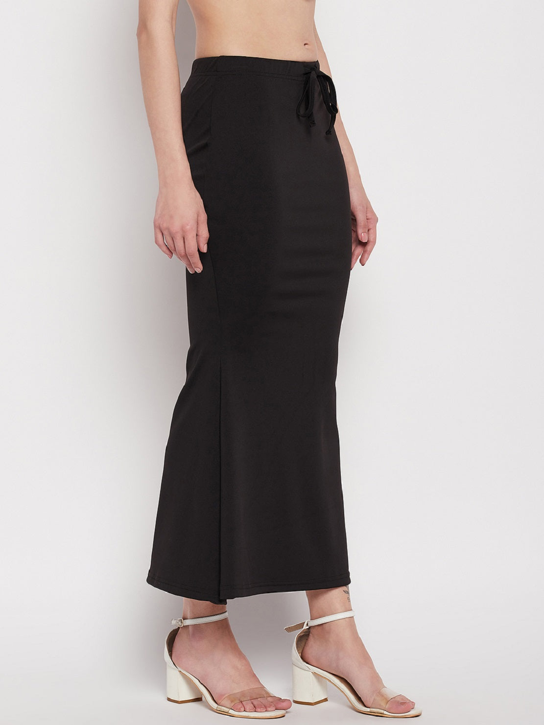 Poly Cotton Lycra Petticoat Saree Shapewear Inskirt - Maroon – The