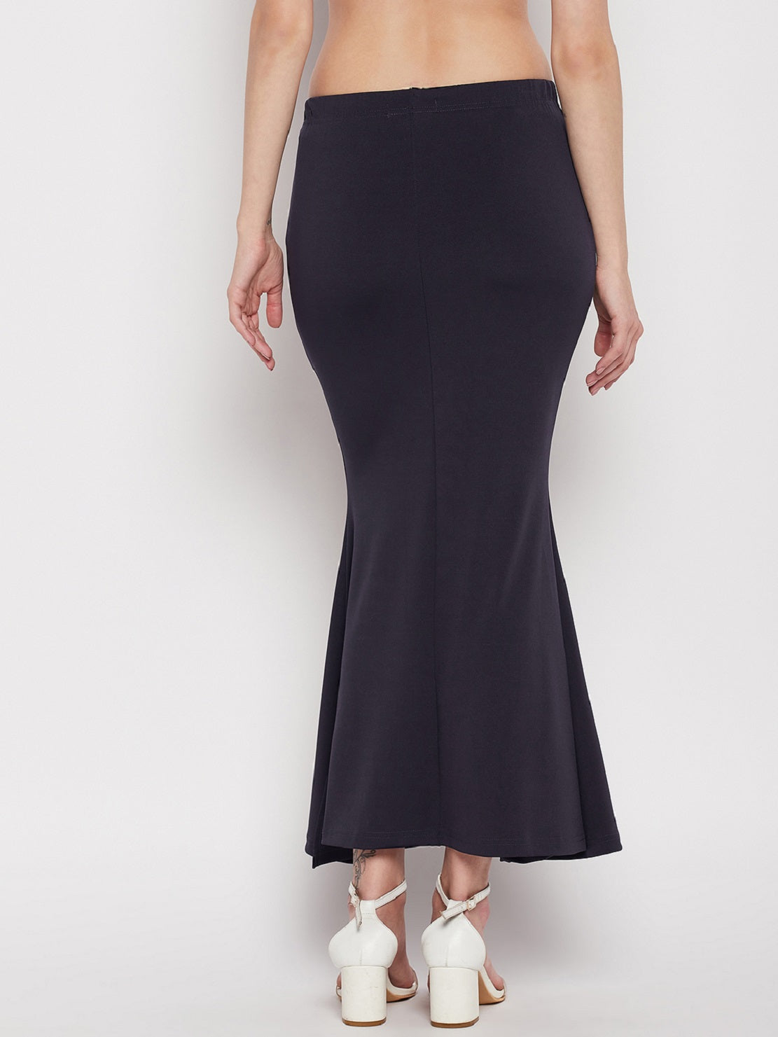 Navy Blue Petticoat Saree Shapewear Inskirt