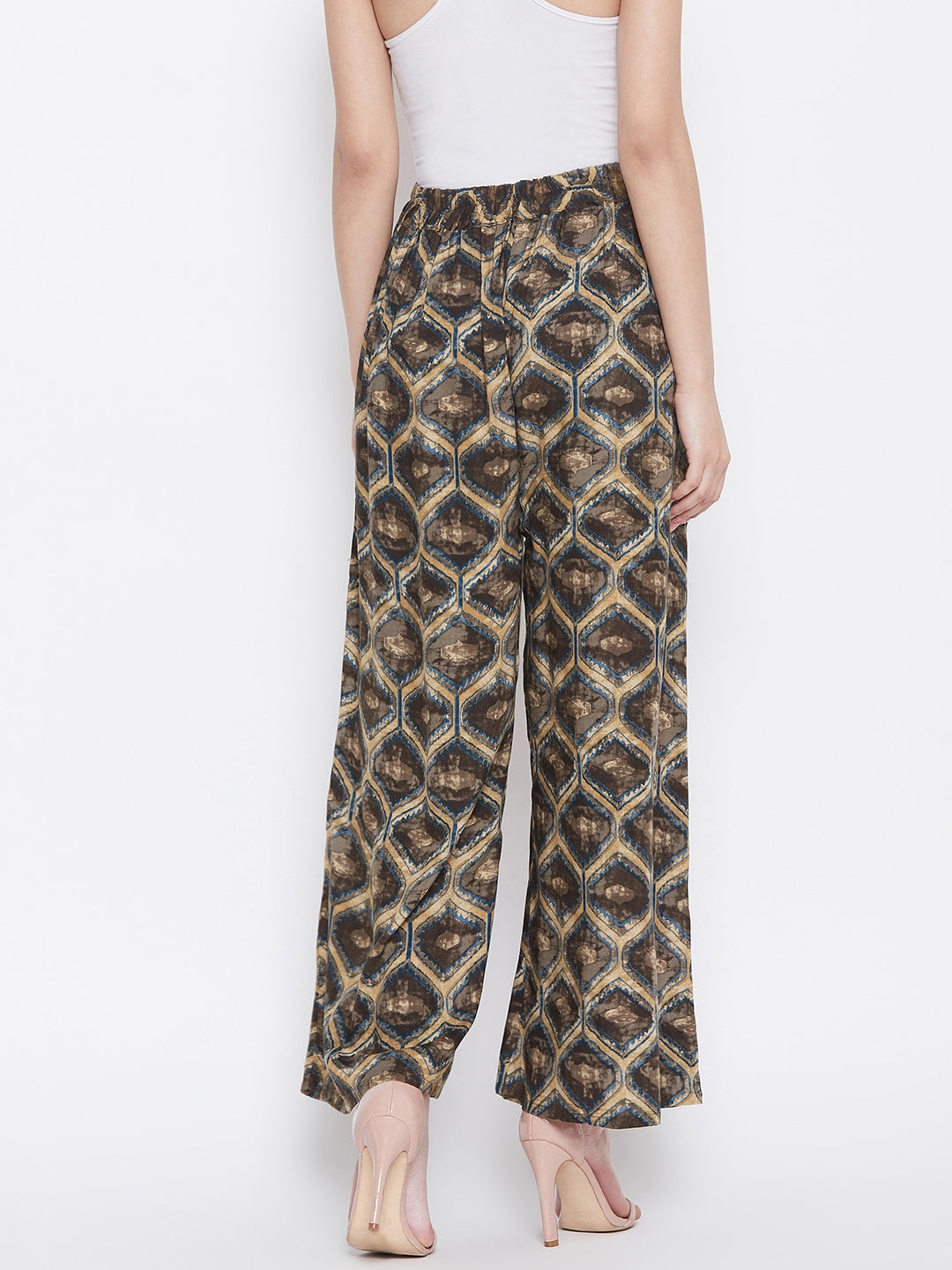 Animal Printed Rayon Palazzo