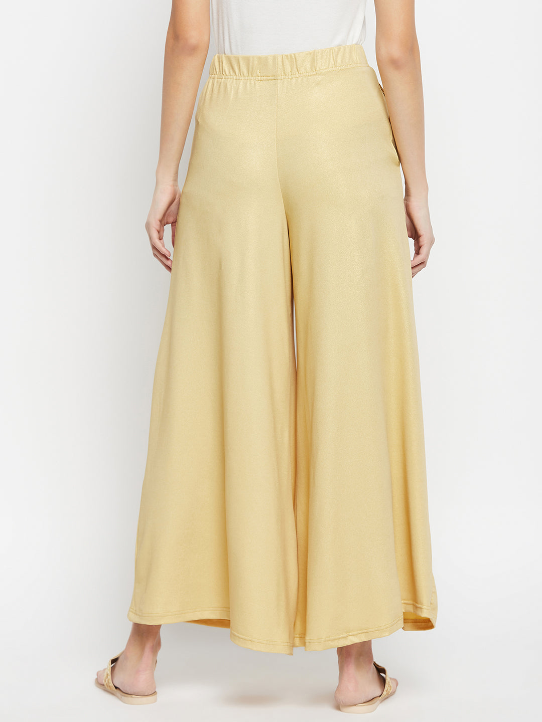 Medium Gold Shimmer Palazzo