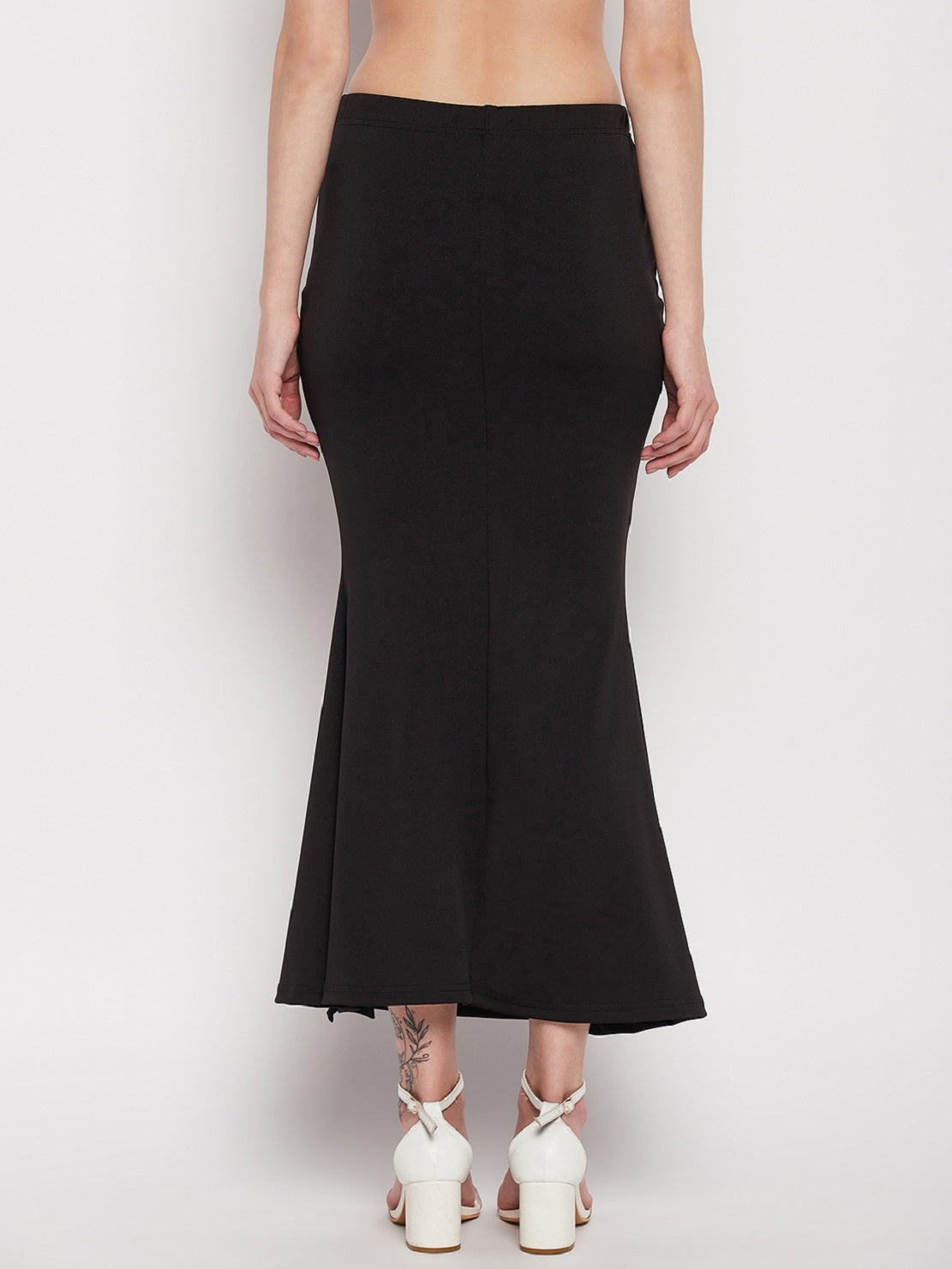 Black Petticoat Saree Shapewear Inskirt