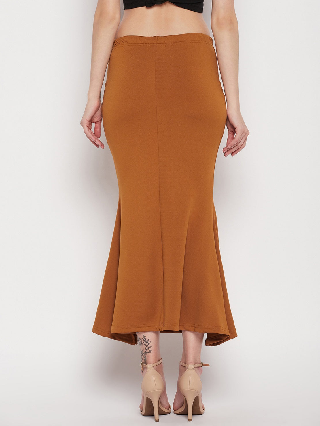 Mustard Petticoat Saree Shapewear Inskirt