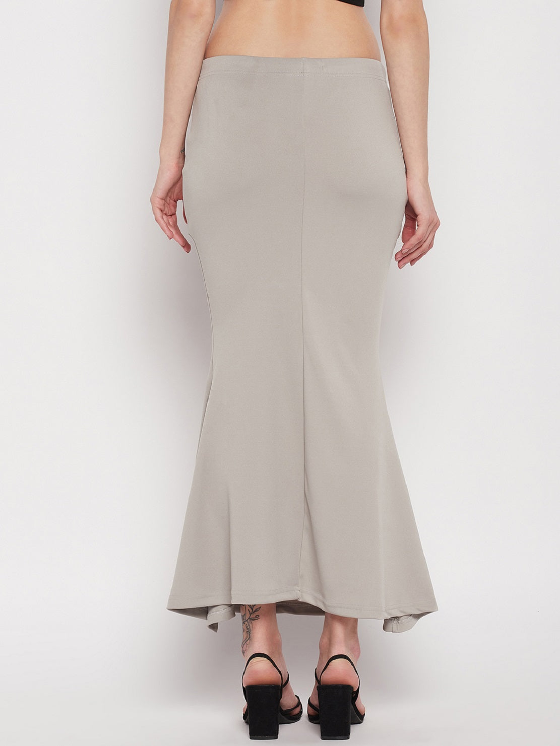 Light Grey Petticoat Saree Shapewear Inskirt