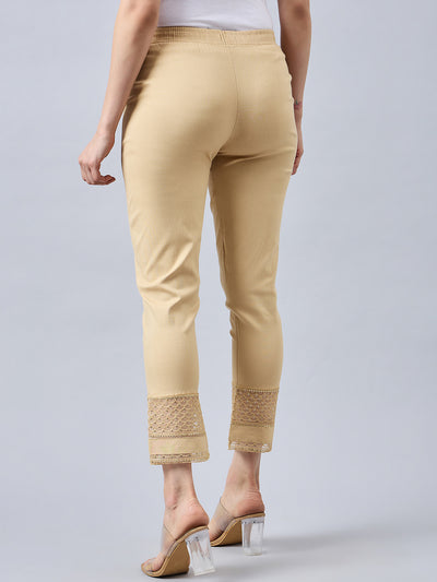 Skin Sequin Lace Pants