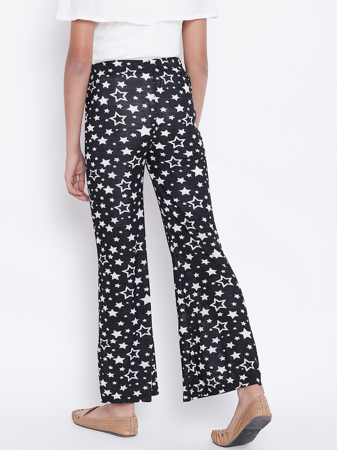 Black & White Twinkle Star Printed Palazzo 40