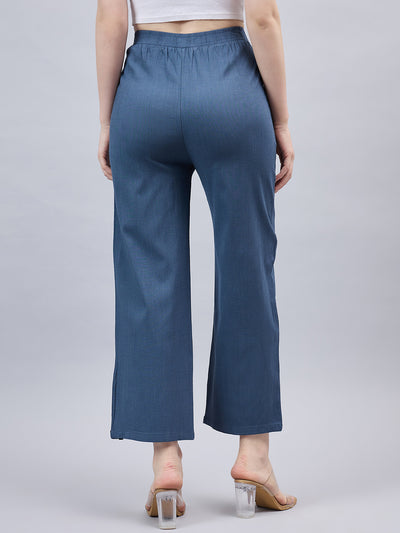 Dark Grey Bell Bottom Pants