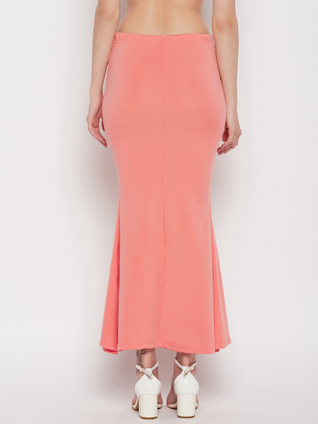Peach Petticoat Saree Shapewear Inskirt XL