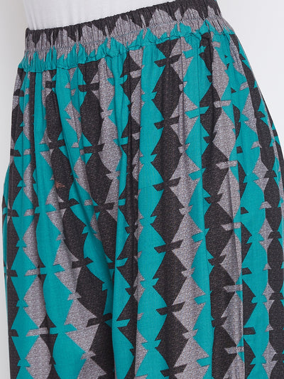Boho Printed Palazzo