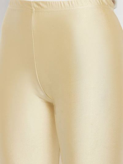 Fawn Metallic Leggings - Ankle Length