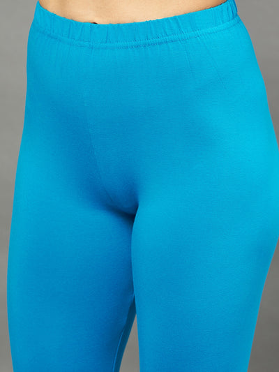 Sky Blue Viscose Chudidar Leggings