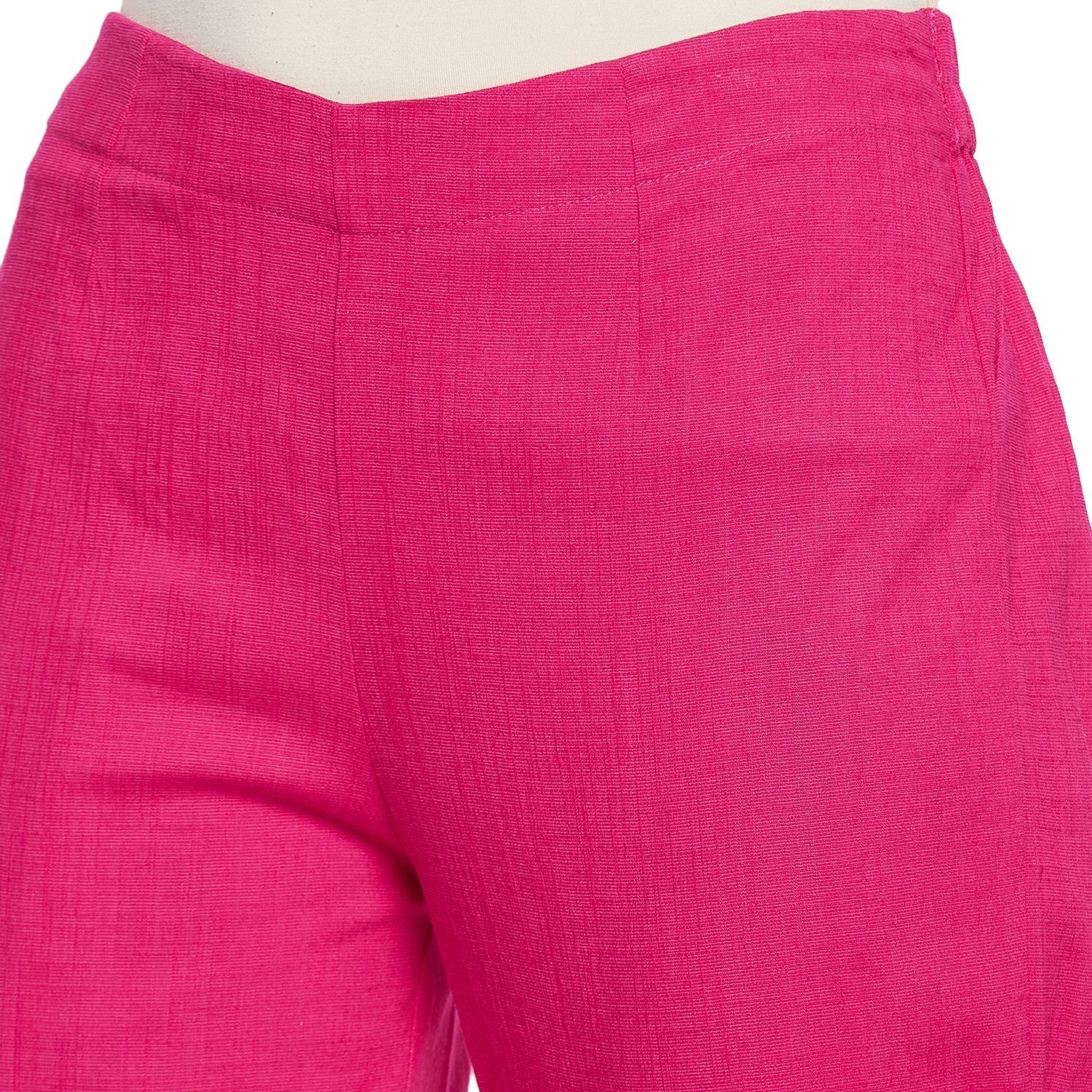 Navy Blue Button Pant