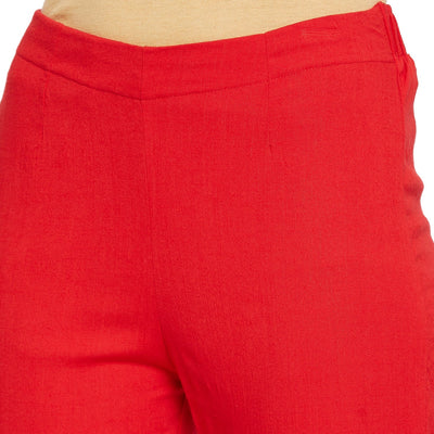 Yellow Button Pant