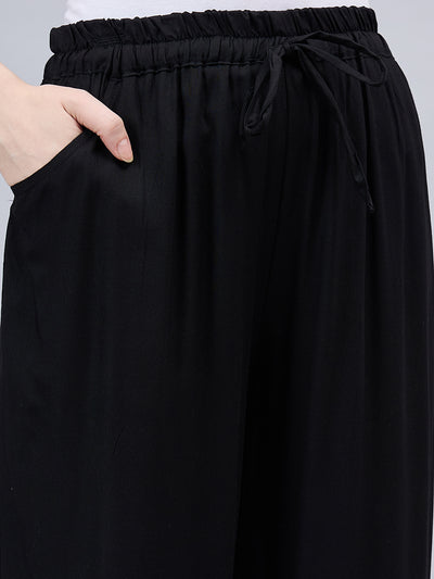 Black Lace Palazzos
