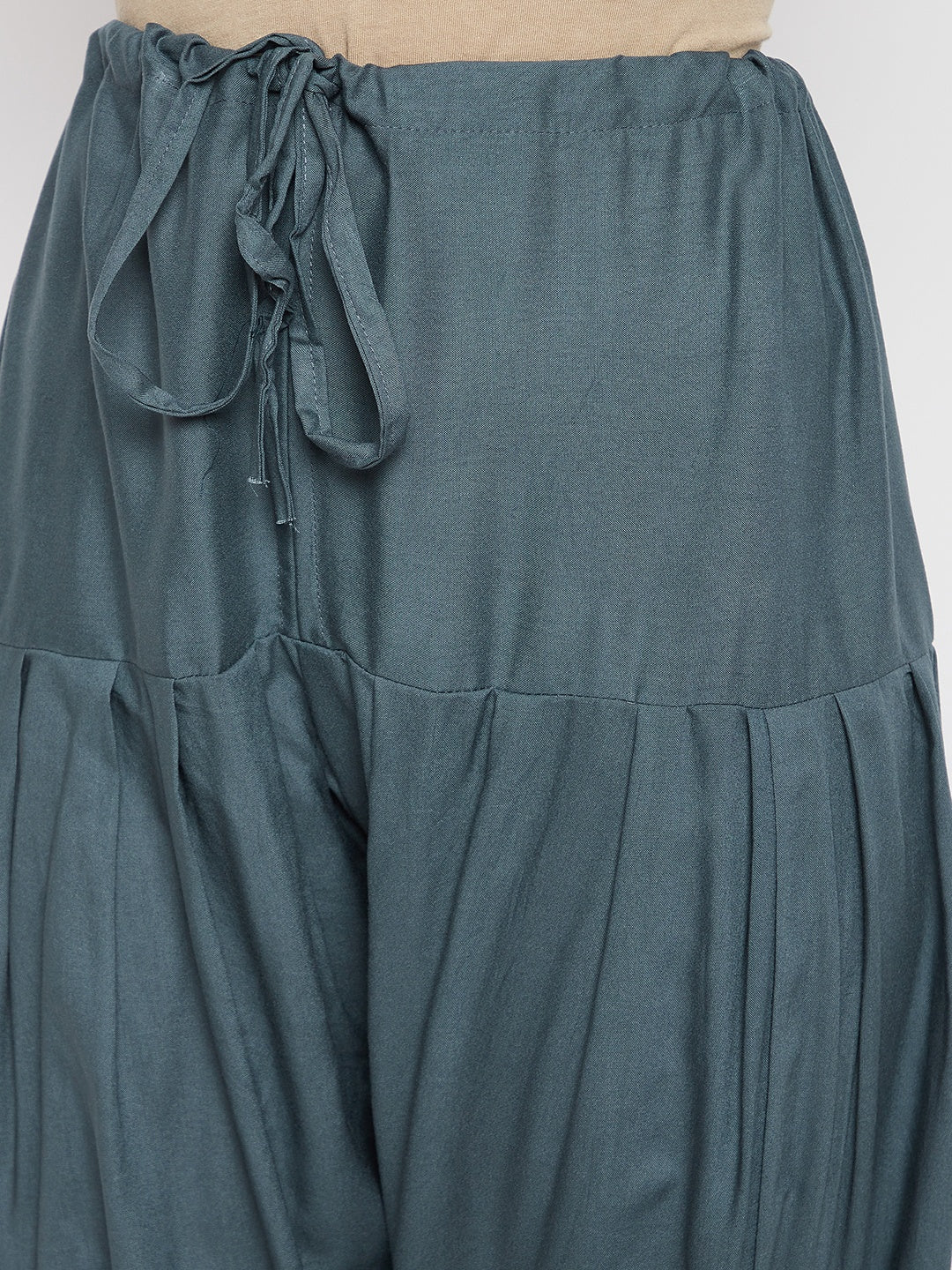 Grey Rayon Plain Patiala(No Duppatta)