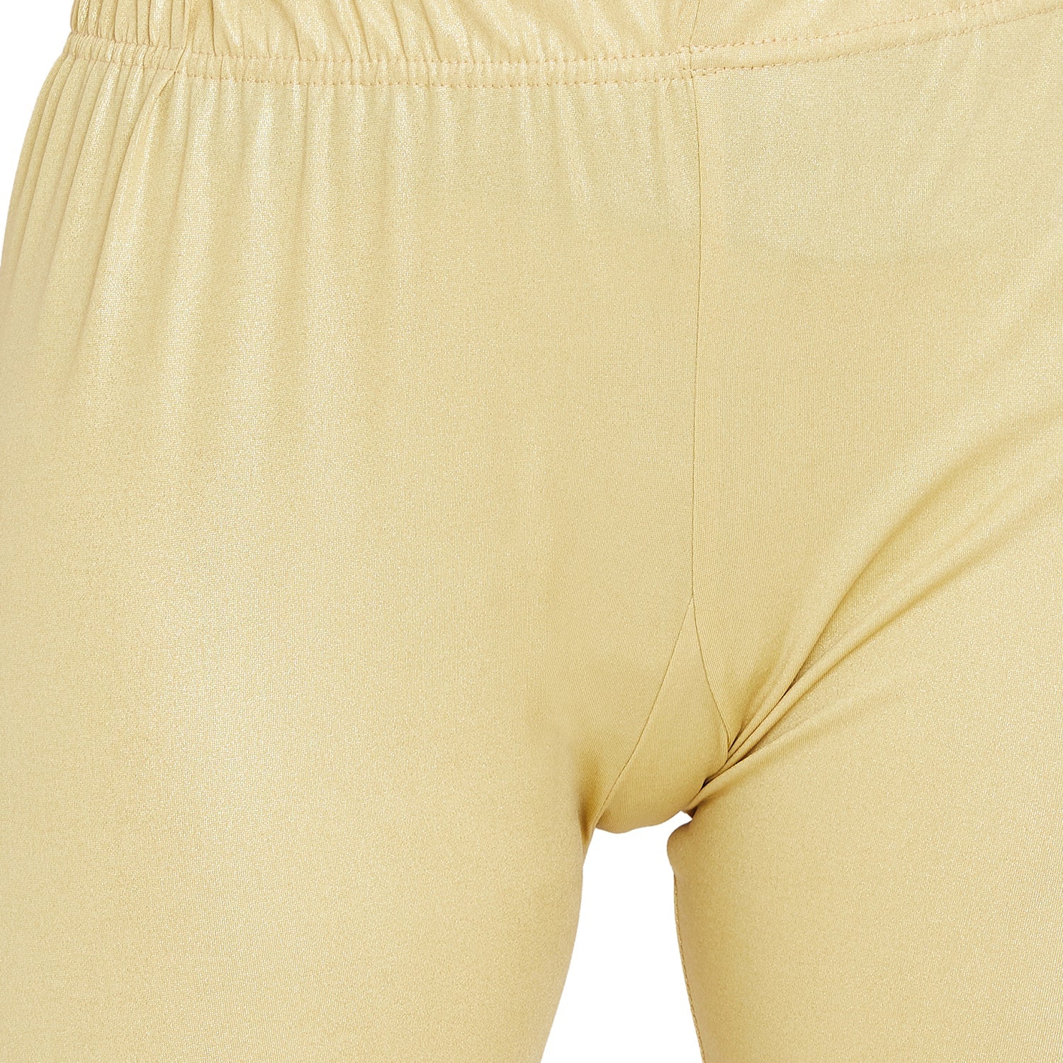 Medium Gold Shimmer Leggings - Ankle Length