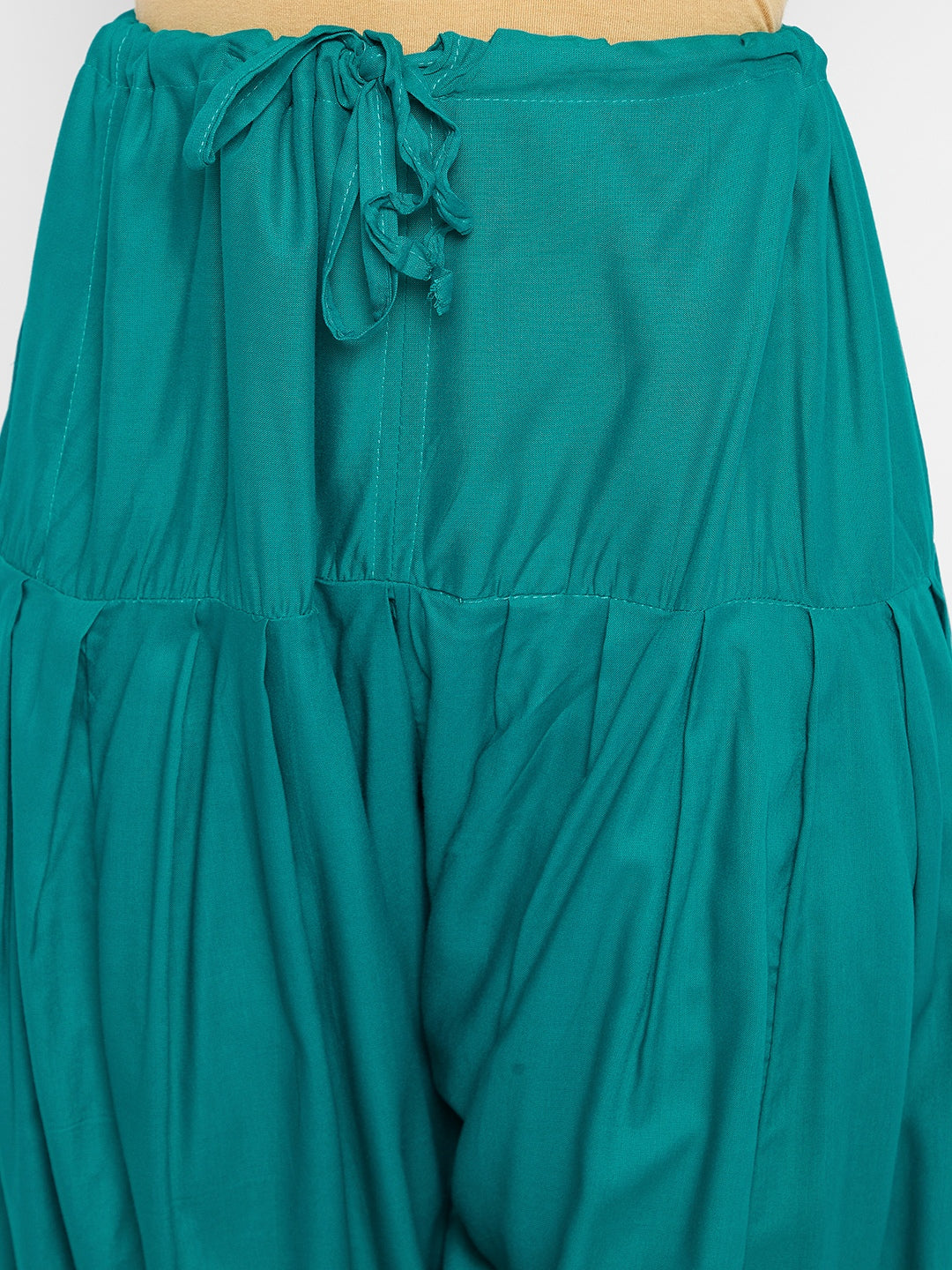 Rama Green Rayon Plain Patiala(No Duppatta)