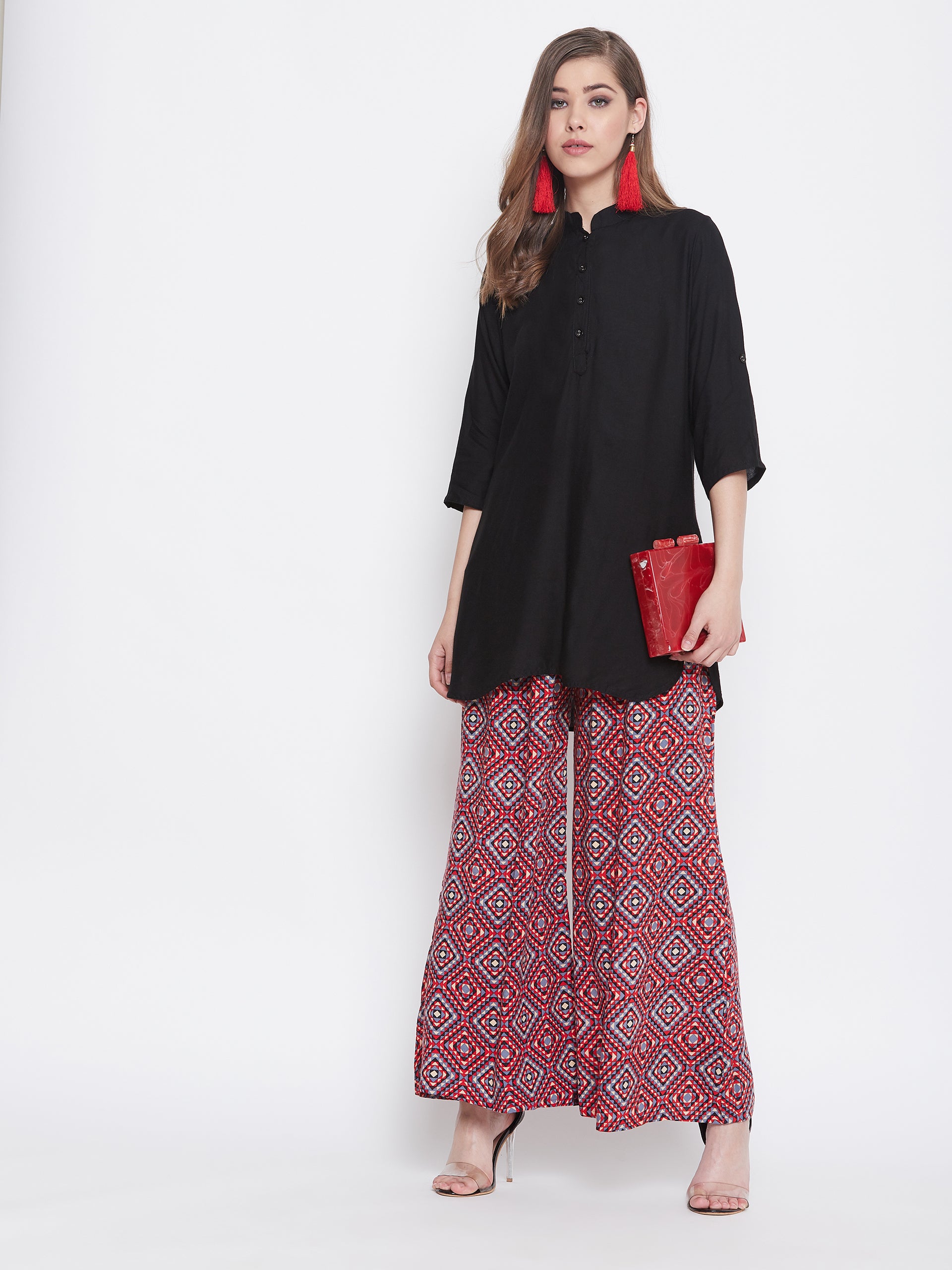 Geometric Printed Palazzo