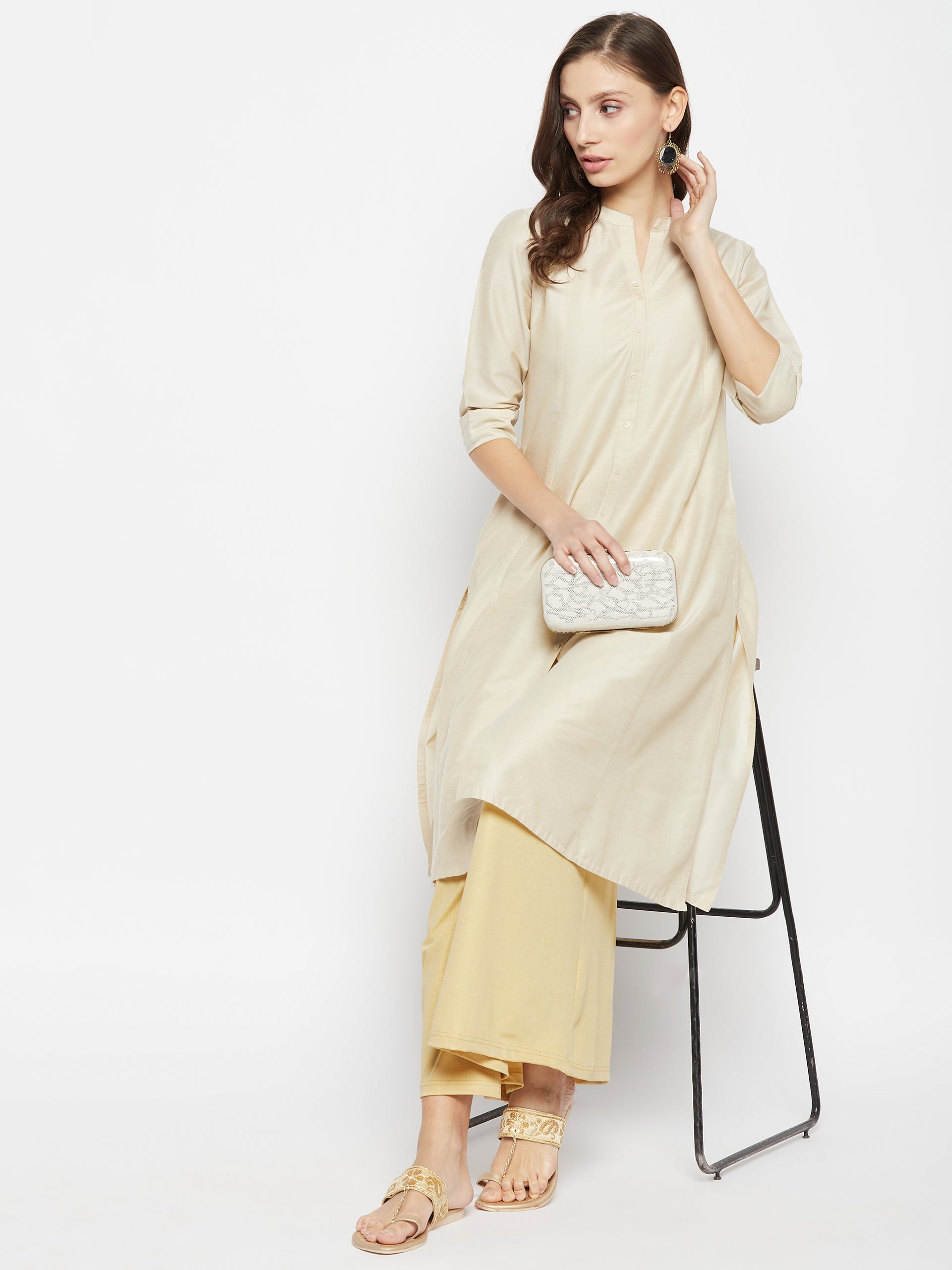 Medium Gold Shimmer Palazzo