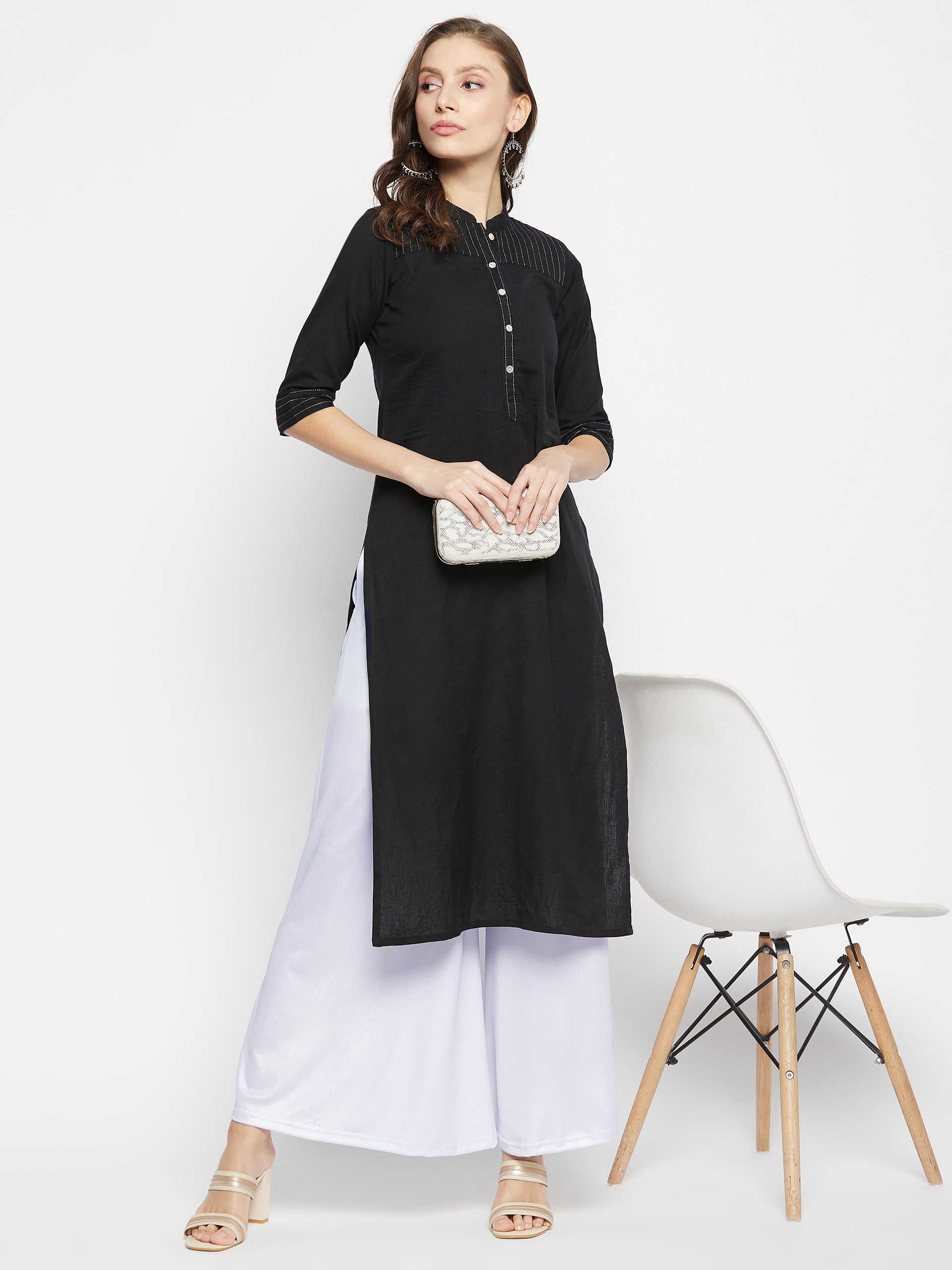 Silver Shimmer Palazzo