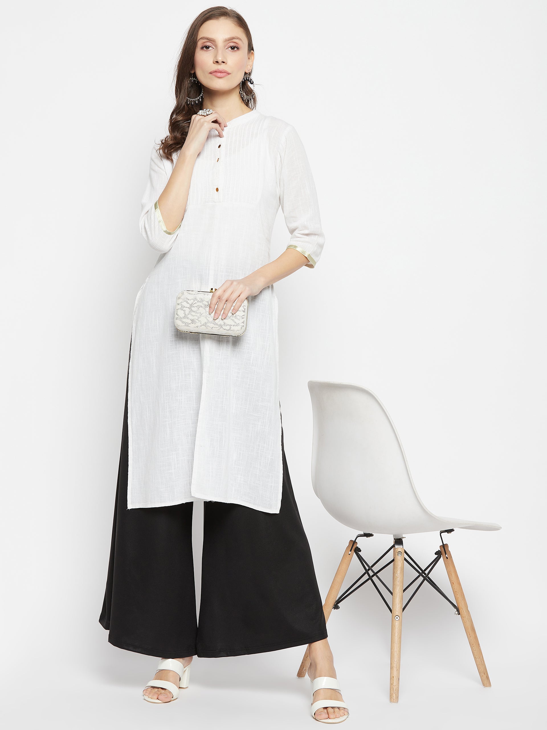 Black Shimmer Palazzo