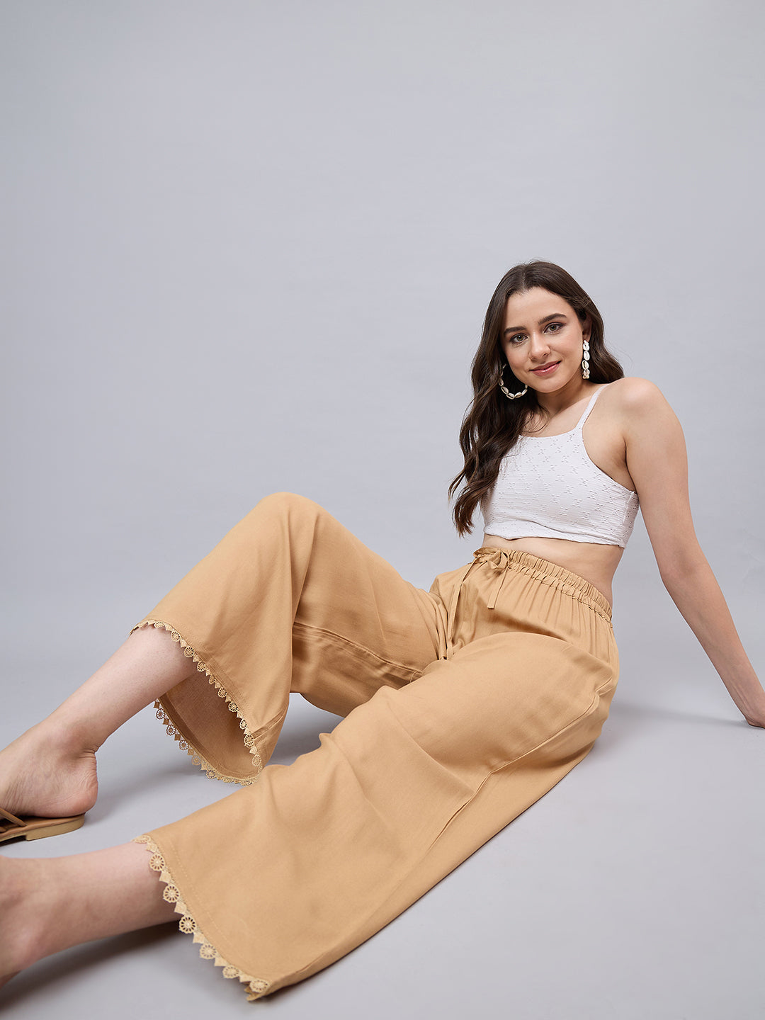 Skin Lace Palazzos