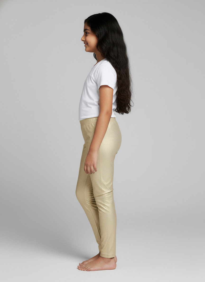 Light Gold Shimmer Leggings