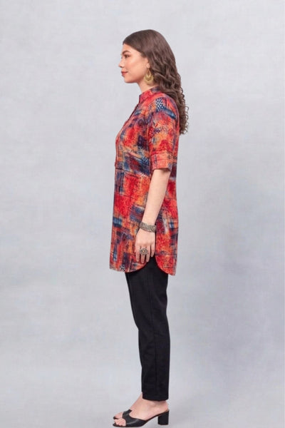 Abstract Printed Kurti