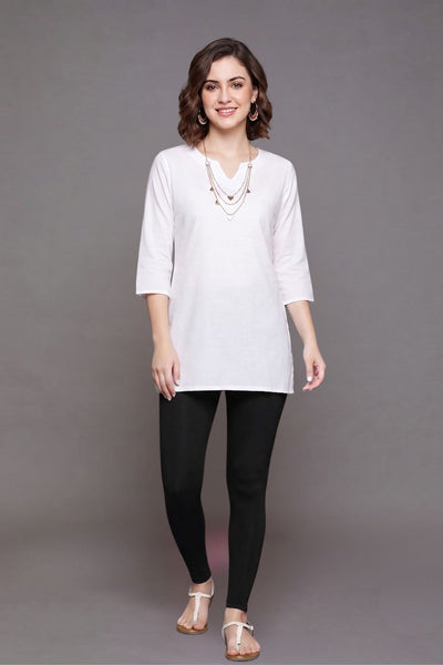 Black Viscose Chudidar Leggings
