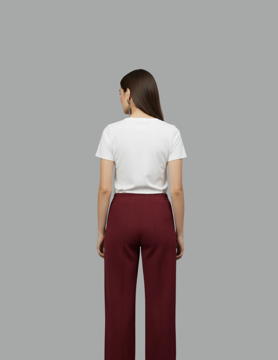 Maroon Women’s Trousers