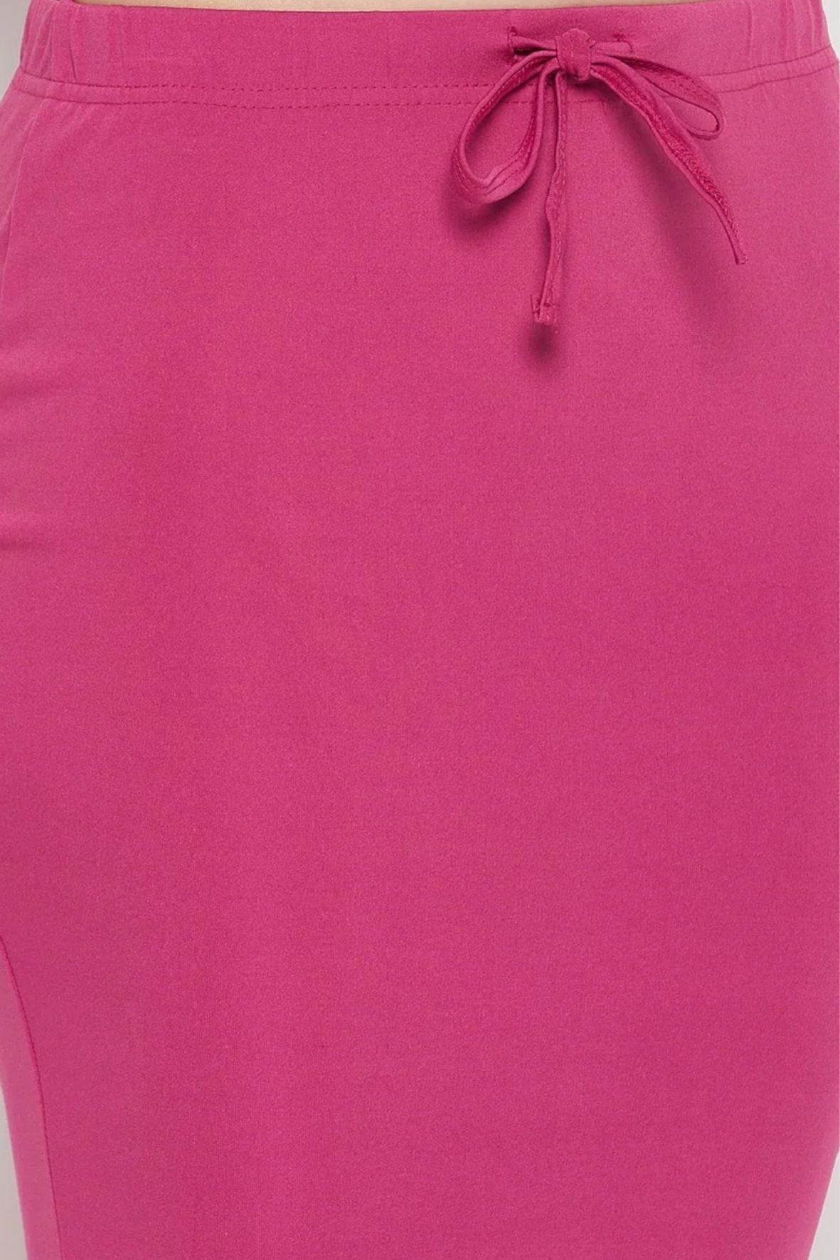 Pink Petticoat Saree Shapewear Inskirt