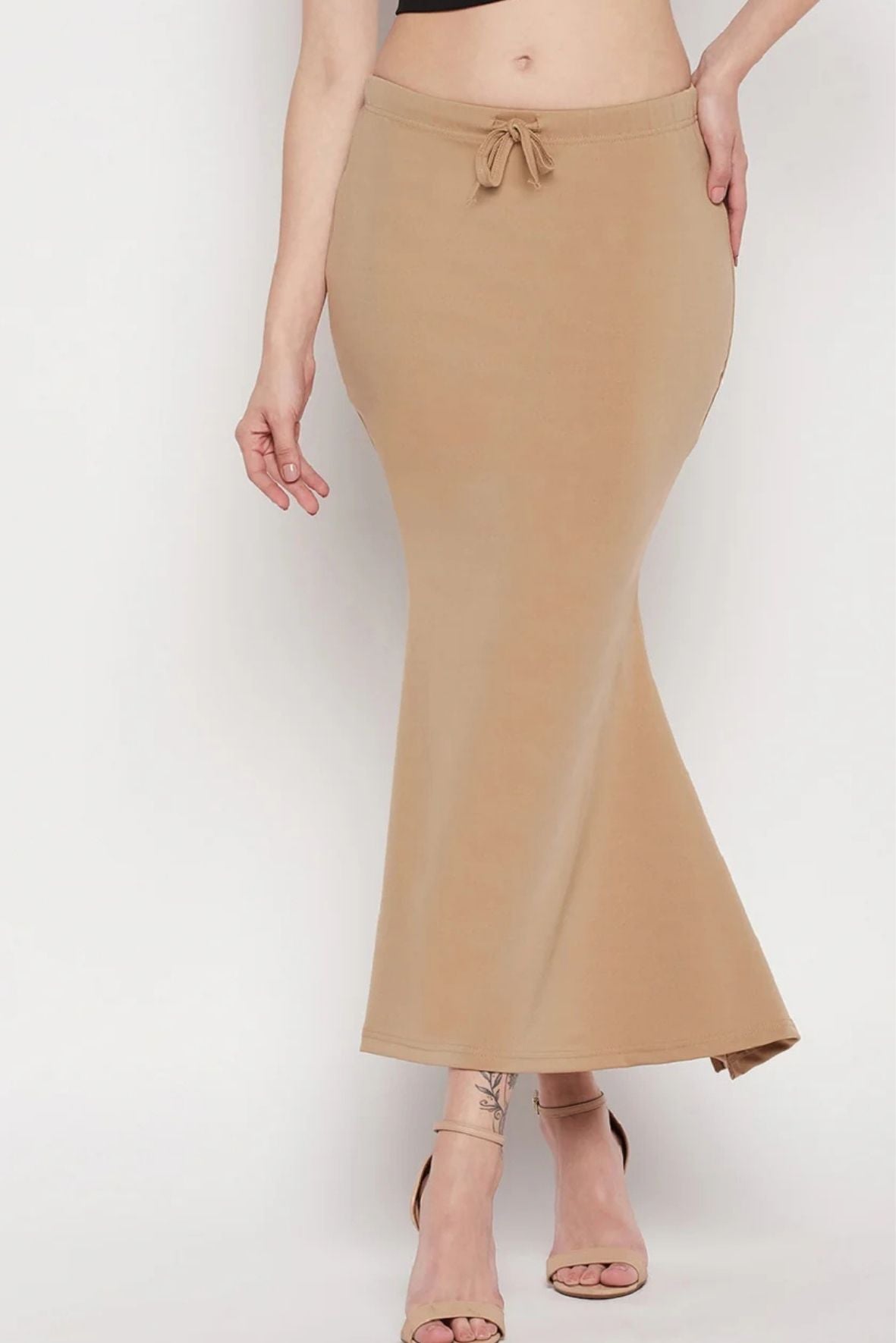 Gold Petticoat Saree Shapewear Inskirt