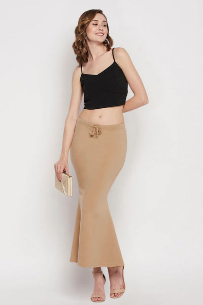 Gold Petticoat Saree Shapewear Inskirt