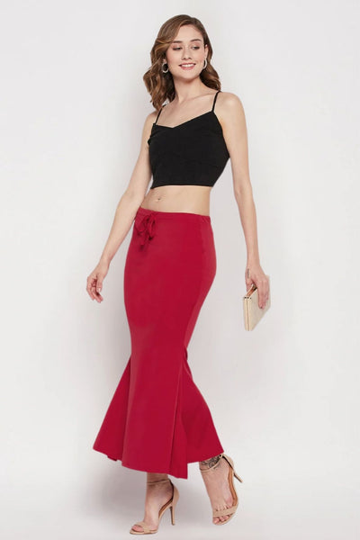 Red Petticoat Saree Shapewear Inskirt