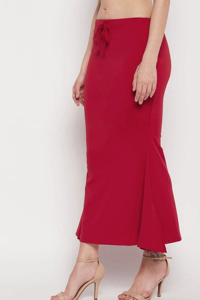 Red Petticoat Saree Shapewear Inskirt