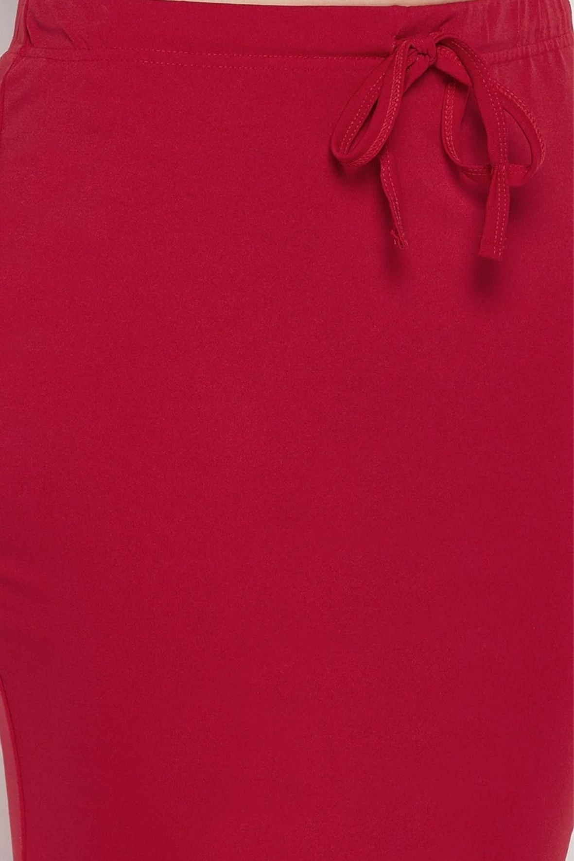 Red Petticoat Saree Shapewear Inskirt