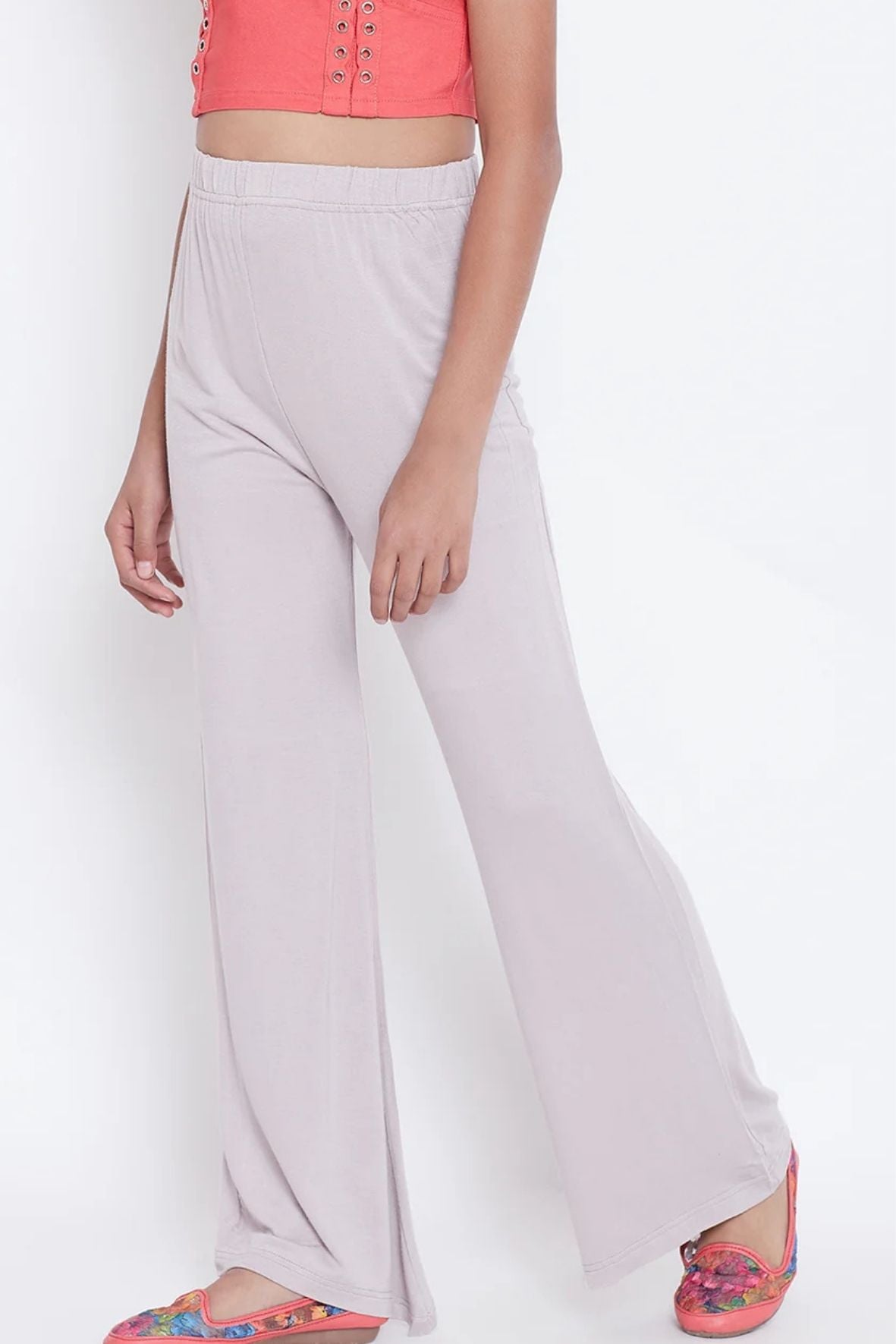 Pink Viscose Palazzo