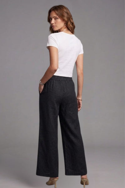 Black Denim Palazzo