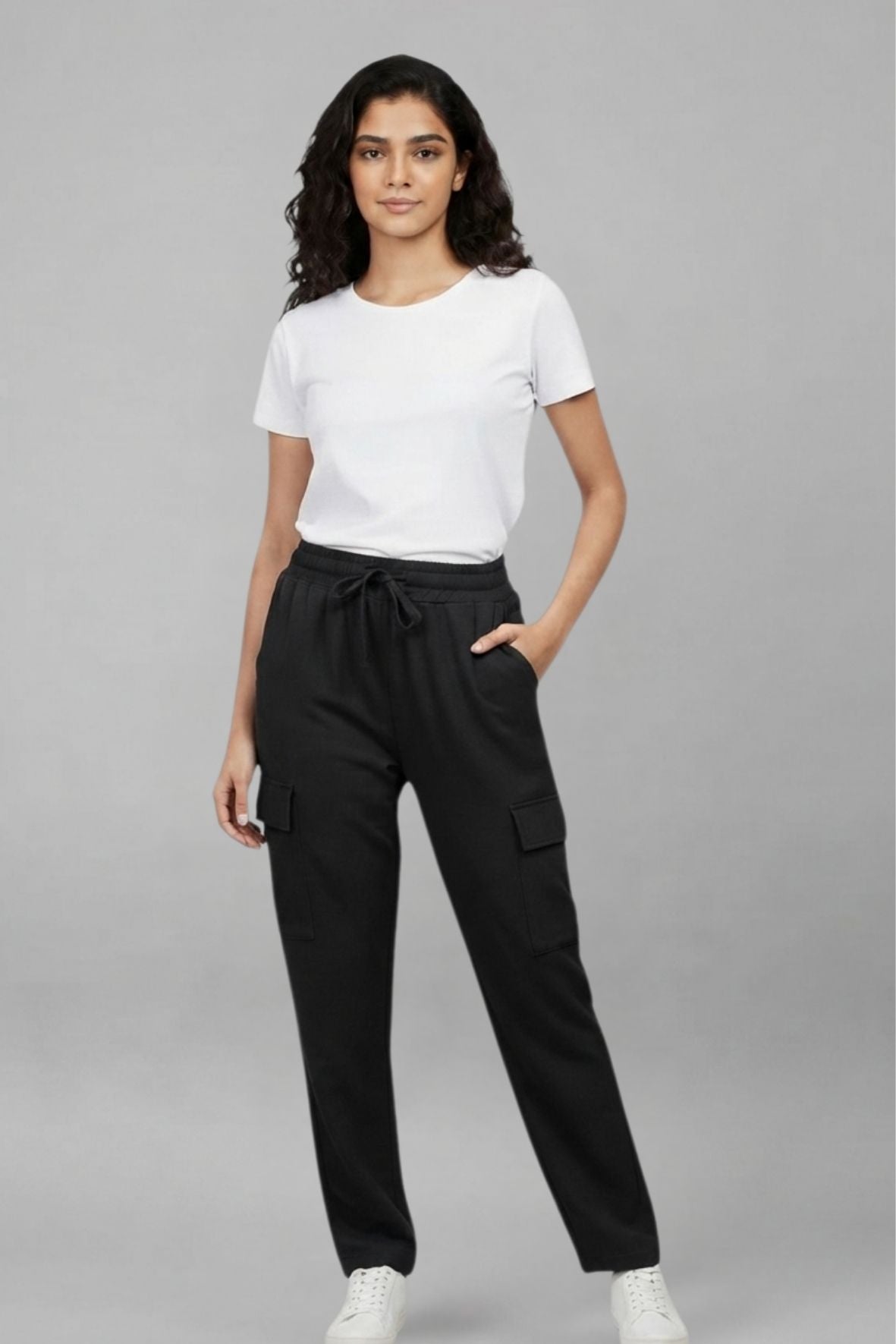 Women’s Black Cargo Pants