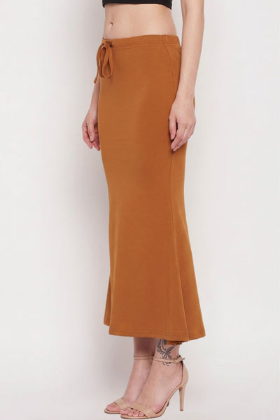 Mustard Petticoat Saree Shapewear Inskirt