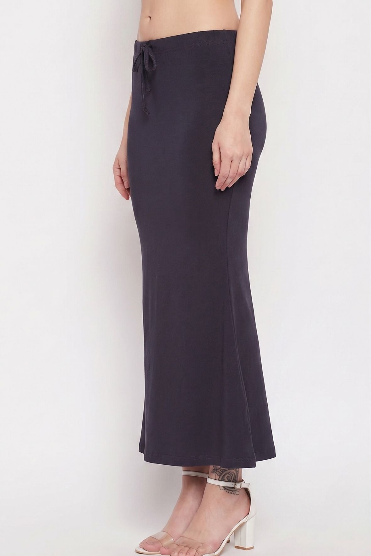 Navy Blue Petticoat Saree Shapewear Inskirt