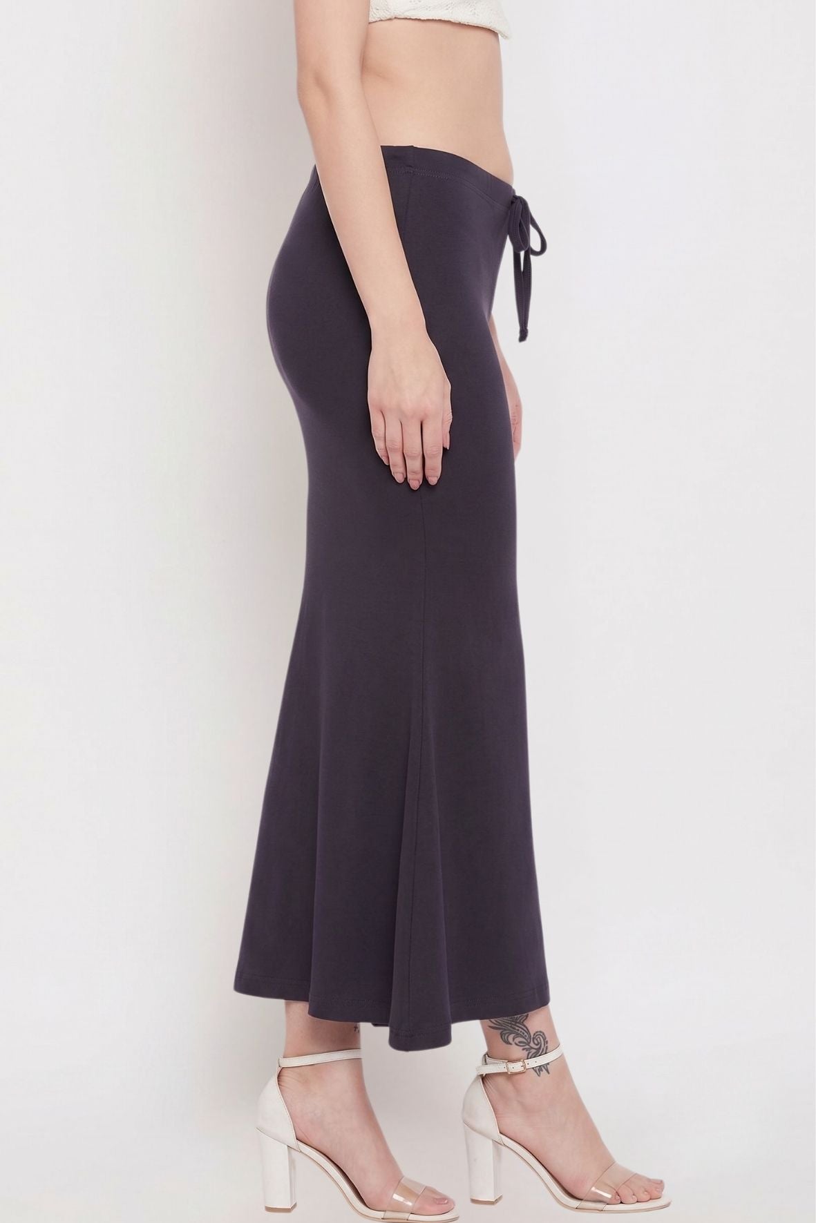 Navy Blue Petticoat Saree Shapewear Inskirt