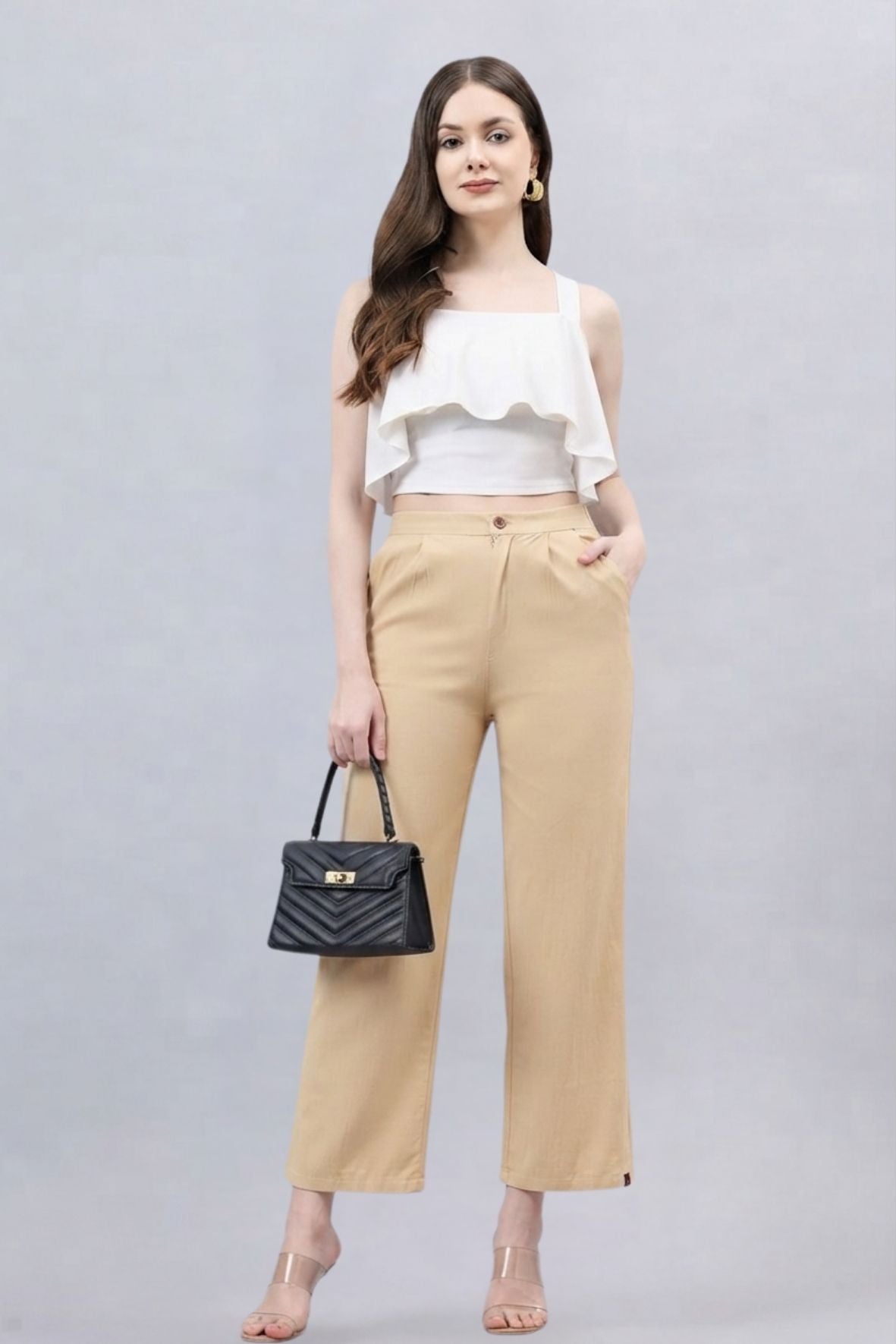 Skin Bell Bottom Pants