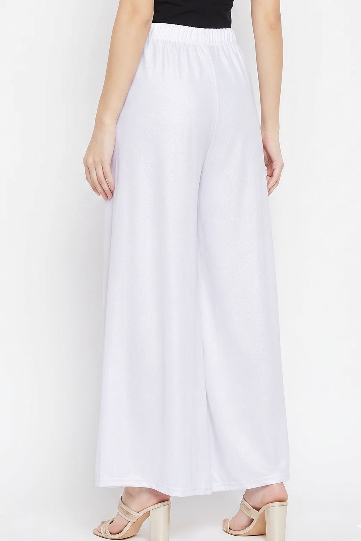 Silver Shimmer Palazzo